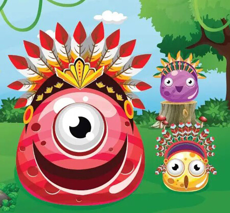 Block Puzzle Character Image